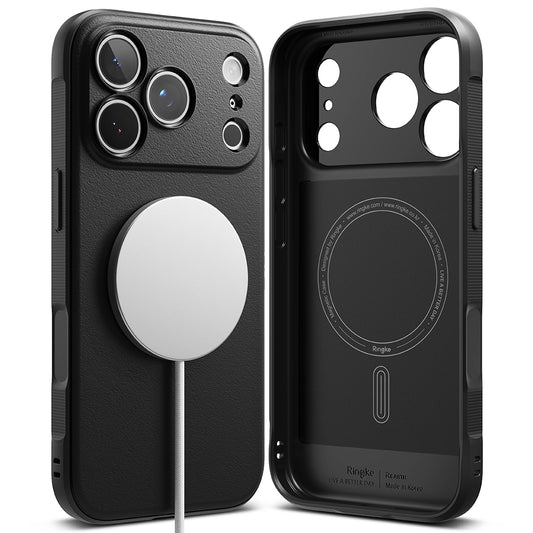 Etui MagSafe do Apple iPhone 18 Pro / 17 Pro, Ringke, Onyx, Czarny