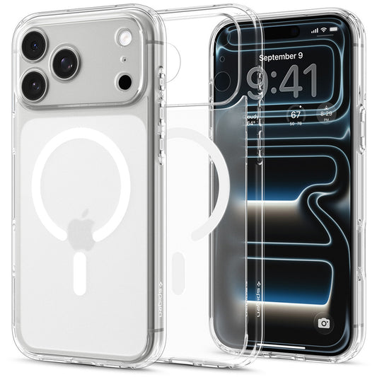MagSafe Case for Apple iPhone 18 Pro / 17 Pro, Spigen, Ultra Hybrid, Satin White ACS12161