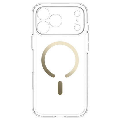 Etui MagSafe do Apple iPhone 18 Pro / 17 Pro, Spigen, Ultra Hybrid, Przezroczysto-Złote ACS12157