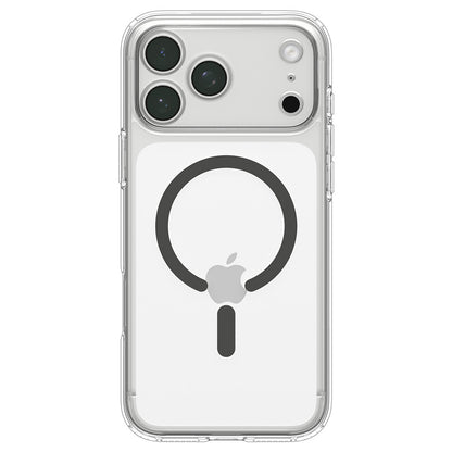 Etui MagSafe do Apple iPhone 18 Pro / 17 Pro, Spigen, Ultra Hybrid, Przezroczysty szary ACS12156