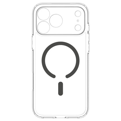 Etui MagSafe do Apple iPhone 18 Pro / 17 Pro, Spigen, Ultra Hybrid, Przezroczysty szary ACS12156