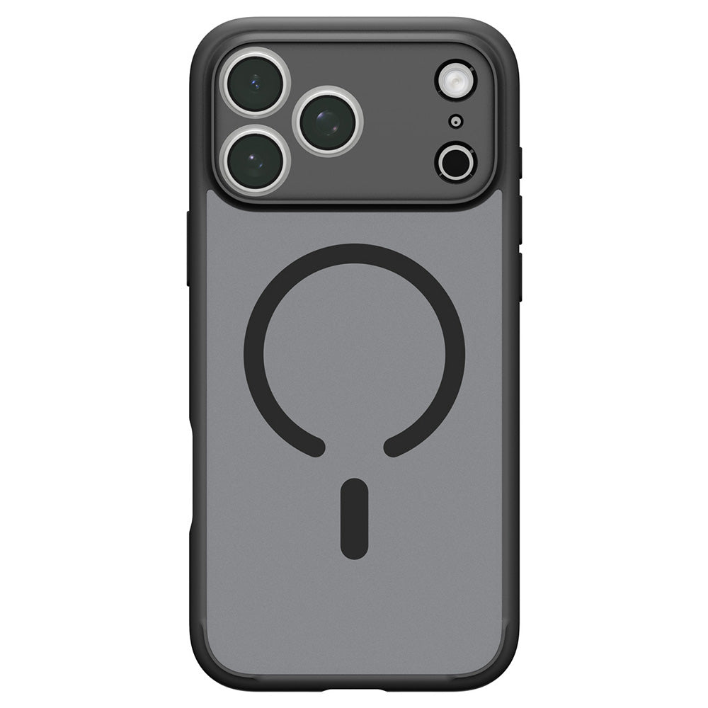 Etui MagSafe do Apple iPhone 18 Pro / 17 Pro, Spigen, Ultra Hybrid, Czarna Satynowa ACS12160
