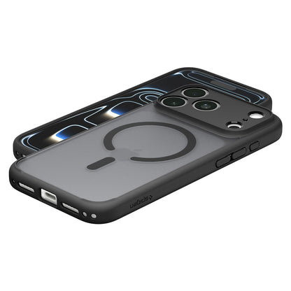 Etui MagSafe do Apple iPhone 18 Pro / 17 Pro, Spigen, Ultra Hybrid, Czarna Satynowa ACS12160