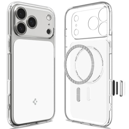 Etui MagSafe do Apple iPhone 18 Pro / 17 Pro, Spigen, Ultra Hybrid T, Białe ACS12169