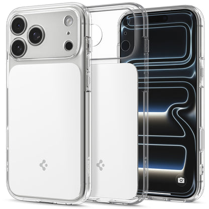 Etui MagSafe do Apple iPhone 18 Pro / 17 Pro, Spigen, Ultra Hybrid T, Białe ACS12169
