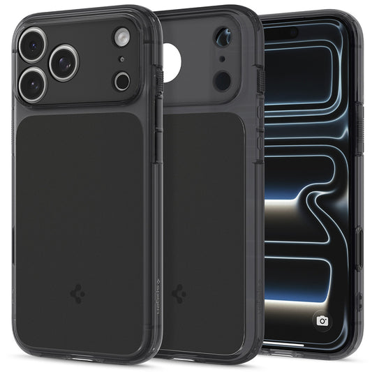 Etui MagSafe do Apple iPhone 18 Pro / 17 Pro, Spigen, Ultra Hybrid T, Czarny Mat ACS12171