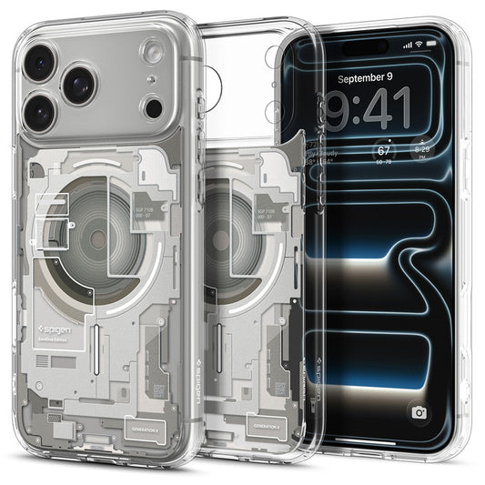 MagSafe Case for Apple iPhone 18 Pro / 17 Pro, Spigen, Ultra Hybrid Zero One, Beige ACS12164