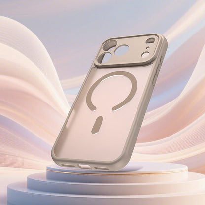 MagSafe Case for Apple iPhone 18 Pro / 17 Pro, Techsuit, HaloFrost II, Gold