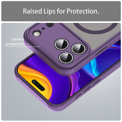 MagSafe Case for Apple iPhone 18 Pro / 17 Pro, Techsuit, HaloFrost II, Purple