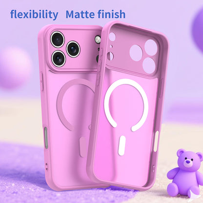 Etui MagSafe dla Apple iPhone 18 Pro / 17 Pro, Techsuit, HaloFrost II, Różowe