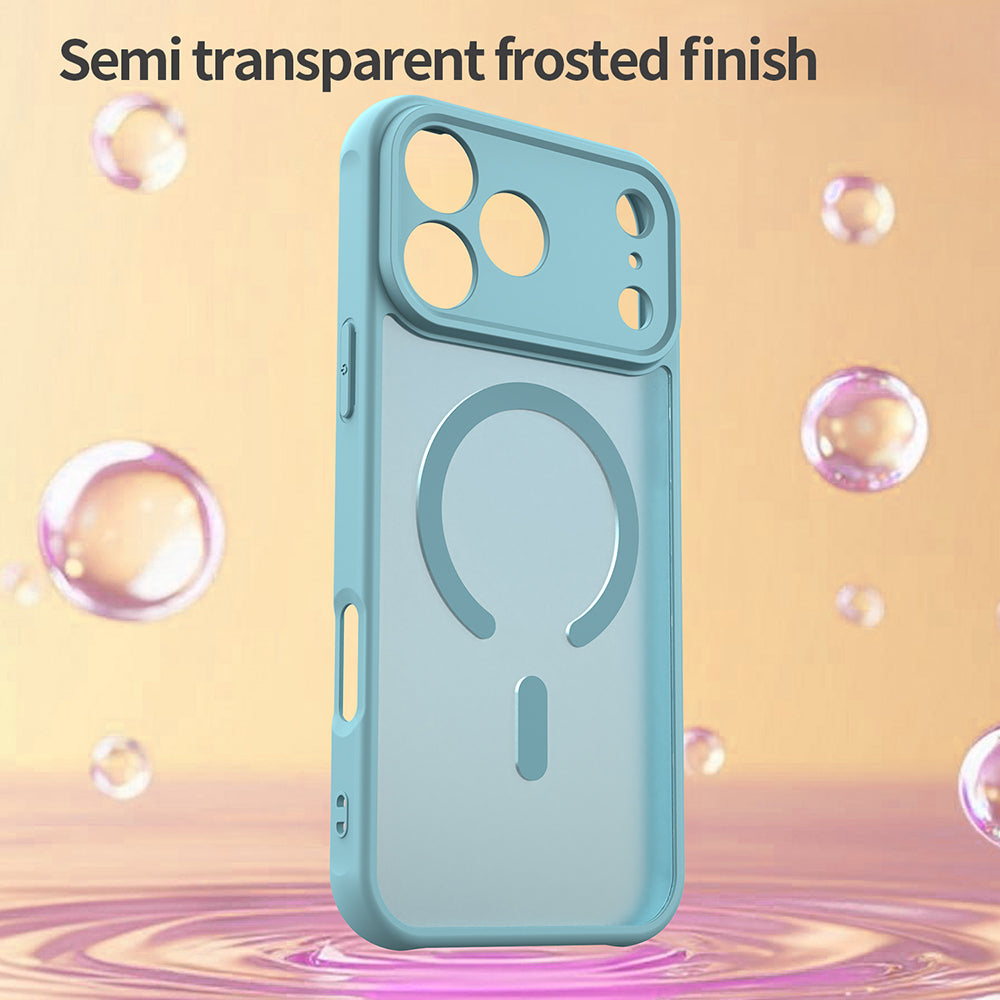 Etui MagSafe do Apple iPhone 18 Pro / 17 Pro, Techsuit, HaloFrost II, Jasnozielony