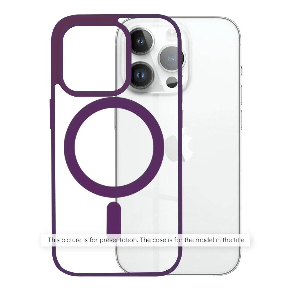 Etui MagSafe do Apple iPhone 18 Pro / 17 Pro, Techsuit, Pro, Fioletowy