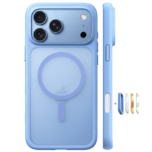 Etui MagSafe do Apple iPhone 18 Pro / 17 Pro, Torras, Guardian, Niebieskie