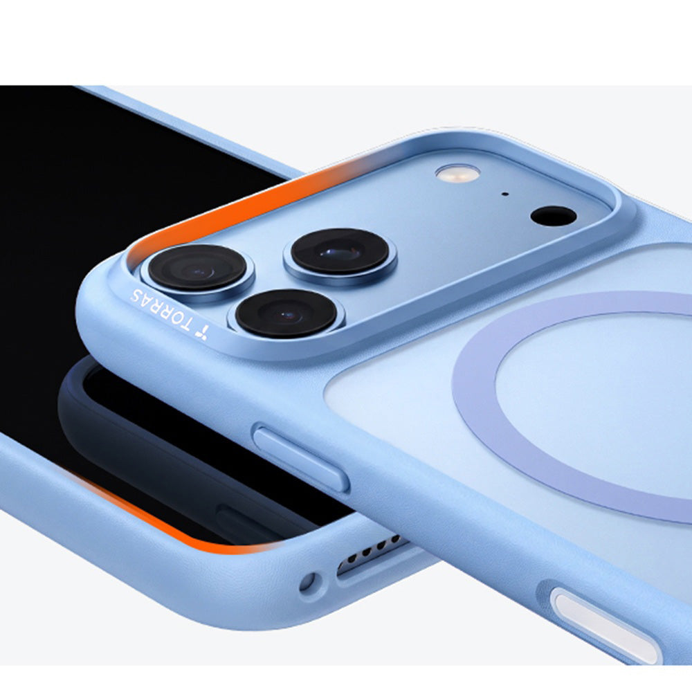 Etui MagSafe do Apple iPhone 18 Pro / 17 Pro, Torras, Guardian, Niebieskie