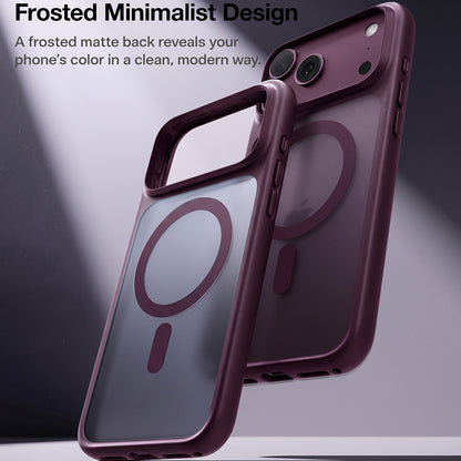 MagSafe Case for Apple iPhone 18 Pro / 17 Pro, Torras, Guardian, Purple