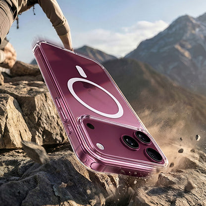 MagSafe Case for Apple iPhone 18 Pro / 17 Pro, Torras, Guardian, Transparent