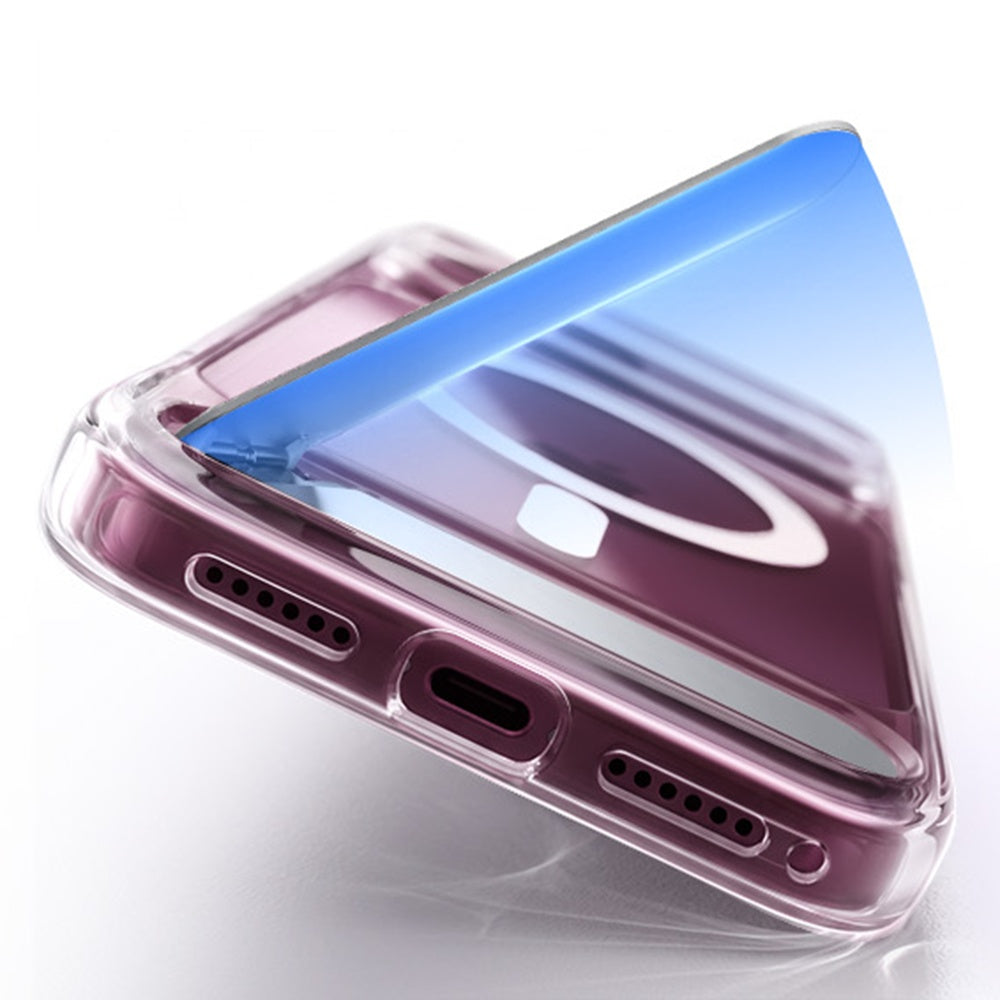 Etui MagSafe dla Apple iPhone 18 Pro / 17 Pro, Torras, Ostand L1 Guardian, Przezroczyste