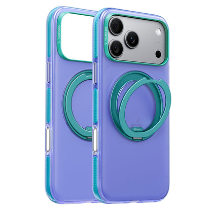 Etui MagSafe dla Apple iPhone 18 Pro / 17 Pro, Torras, Ostand O3 Hue, Indigo