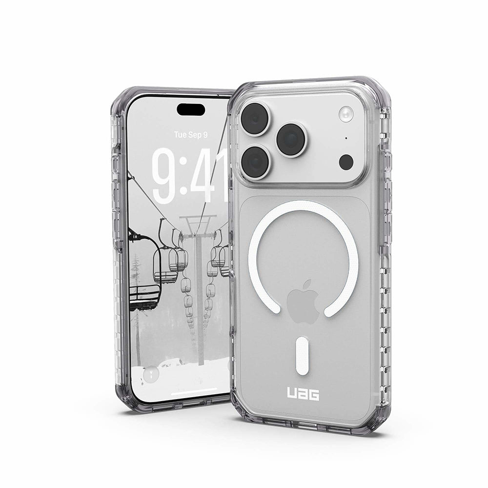 Etui MagSafe do Apple iPhone 18 Pro / 17 Pro, Urban Armor Gear, Plyo LT, Srebrne