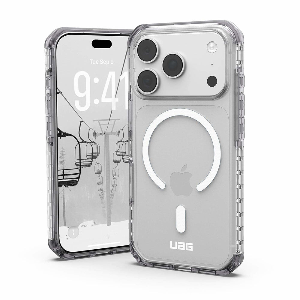 Etui MagSafe do Apple iPhone 18 Pro / 17 Pro, Urban Armor Gear, Plyo LT, Srebrne