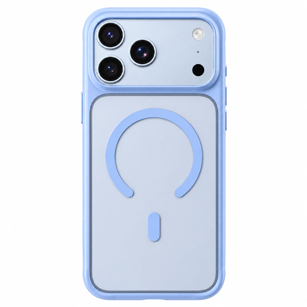 Etui MagSafe do Apple iPhone 18 Pro Max / 17 Pro Max, Blueo, APE Anti-Drop, niebieskie