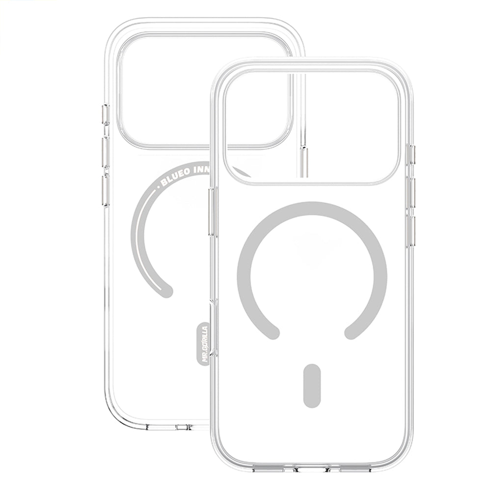 Etui MagSafe do Apple iPhone 18 Pro Max / 17 Pro Max, Blueo, Crystal Pro Anti-Drop, przezroczyste