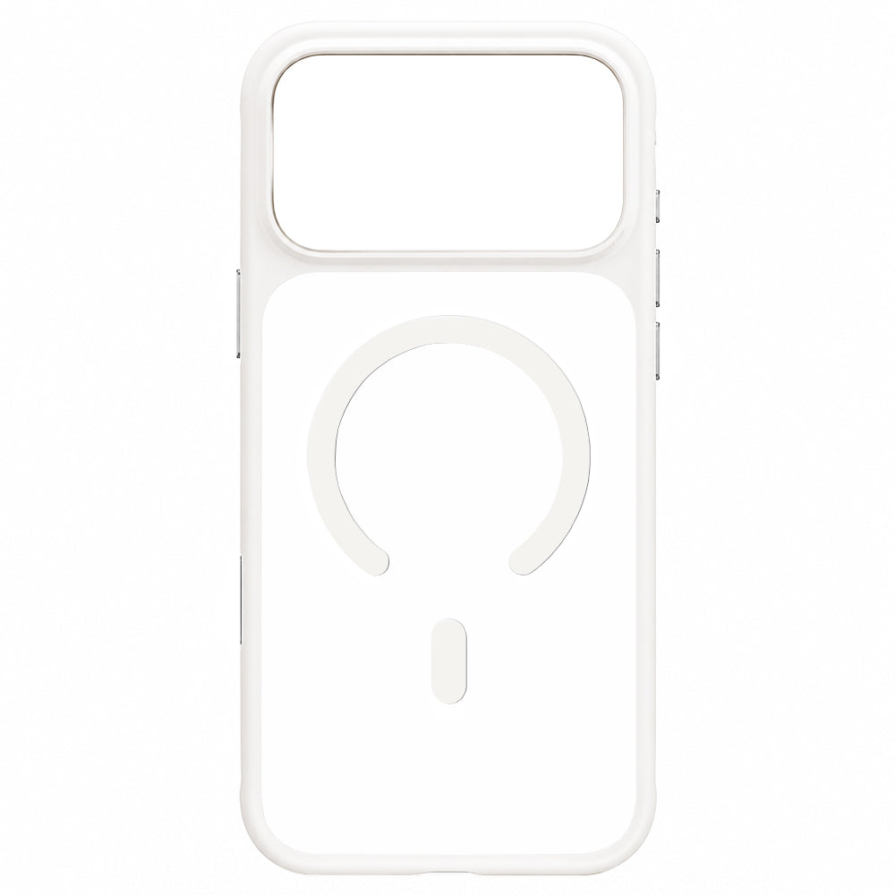 MagSafe Case for Apple iPhone 18 Pro Max / 17 Pro Max, Blueo, Skin-Friendly Anti-Drop, Satin White