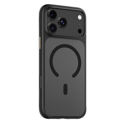 MagSafe Case for Apple iPhone 18 Pro Max / 17 Pro Max, Blueo, Skin-Friendly Anti-Drop, Satin Black