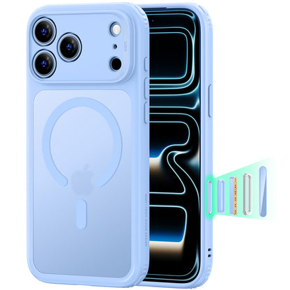 MagSafe Case for Apple iPhone 18 Pro Max / 17 Pro Max, ESR, Classic Hybrid, Satin Blue
