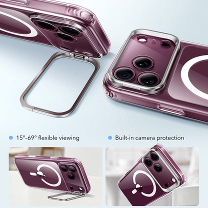MagSafe Case for Apple iPhone 18 Pro Max / 17 Pro Max, ESR, Classic Hybrid Kickstand, Transparent