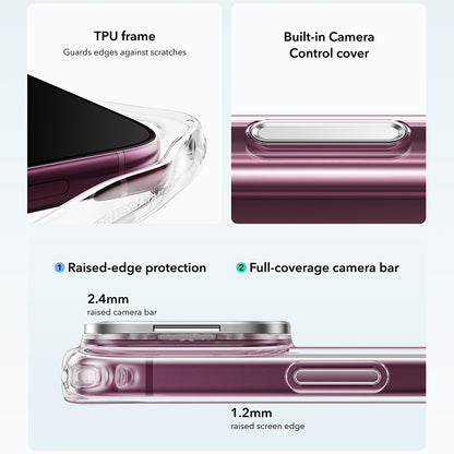 MagSafe Case for Apple iPhone 18 Pro Max / 17 Pro Max, ESR, Classic Hybrid Kickstand, Transparent