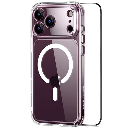 Etui MagSafe do Apple iPhone 18 Pro Max / 17 Pro Max, ESR, Classic Hybrid z ochroną ekranu, przezroczyste