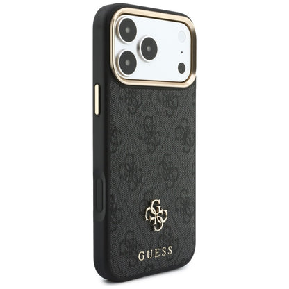 MagSafe Case for Apple iPhone 18 Pro Max / 17 Pro Max, Guess, 4G Cardslot, Black