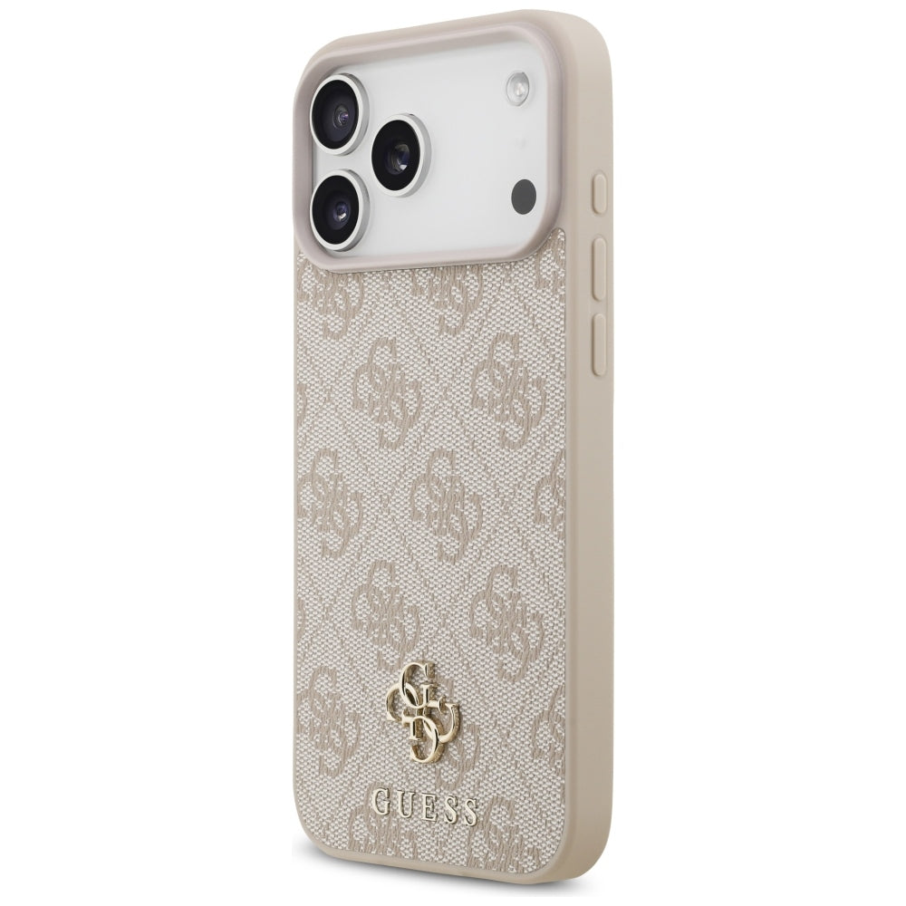 Etui MagSafe do Apple iPhone 18 Pro Max / 17 Pro Max, Guess, 4G Small and Classic, Różowe