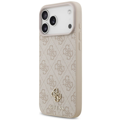 Etui MagSafe do Apple iPhone 18 Pro Max / 17 Pro Max, Guess, 4G Small and Classic, Różowe