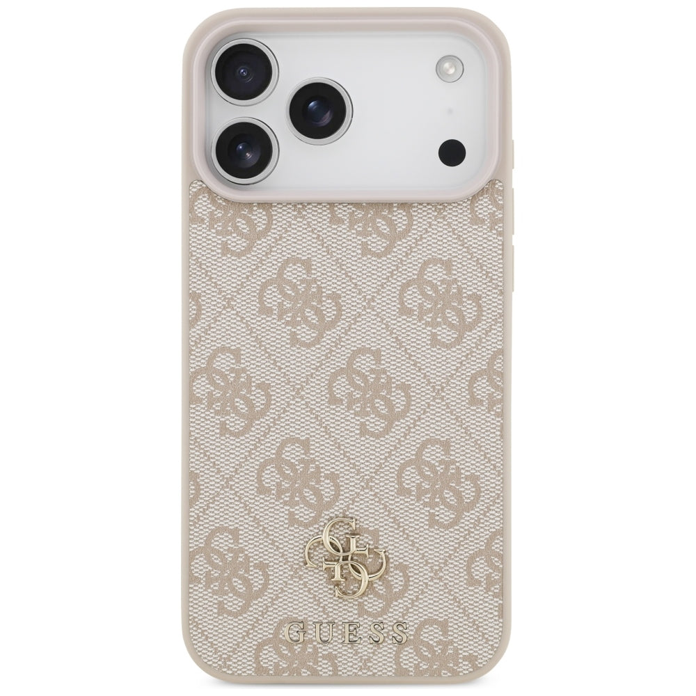 Etui MagSafe do Apple iPhone 18 Pro Max / 17 Pro Max, Guess, 4G Small and Classic, Różowe