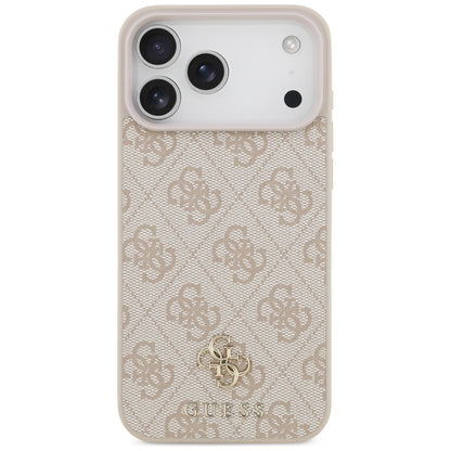 Etui MagSafe do Apple iPhone 18 Pro Max / 17 Pro Max, Guess, 4G Small and Classic, Różowe