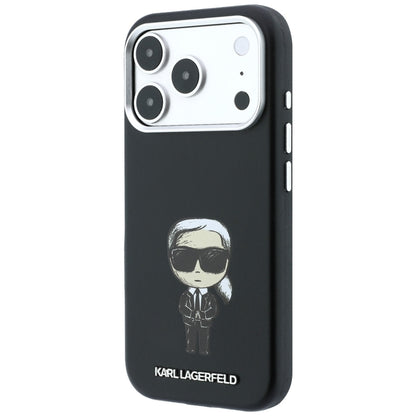 Etui MagSafe do Apple iPhone 18 Pro Max / 17 Pro Max, Karl Lagerfeld, Ikonik Sketch, Czarny