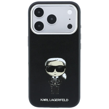 Etui MagSafe do Apple iPhone 18 Pro Max / 17 Pro Max, Karl Lagerfeld, Ikonik Sketch, Czarny