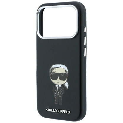 Etui MagSafe do Apple iPhone 18 Pro Max / 17 Pro Max, Karl Lagerfeld, Ikonik Sketch, Czarny