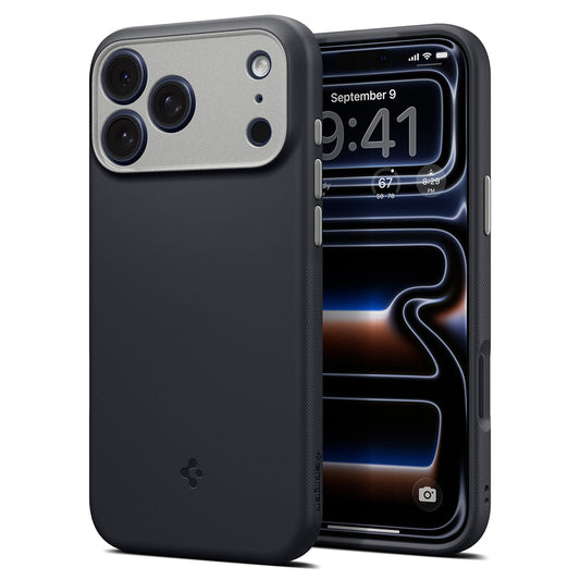 Etui MagSafe do Apple iPhone 18 Pro Max / 17 Pro Max, Spigen, Caseology Nano Pop, czarne ACS12142