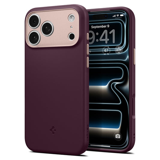 Etui MagSafe do Apple iPhone 18 Pro Max / 17 Pro Max, Spigen, Caseology Nano Pop, Wiśniowy ACS12141
