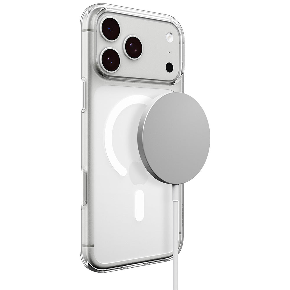 Etui MagSafe do Apple iPhone 18 Pro Max / 17 Pro Max, Spigen, Liquid Crystal, Przezroczysta Biała ACS12143