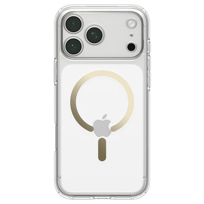 MagSafe Case for Apple iPhone 18 Pro Max / 17 Pro Max, Spigen, Ultra Hybrid, Transparent Gold ACS12120
