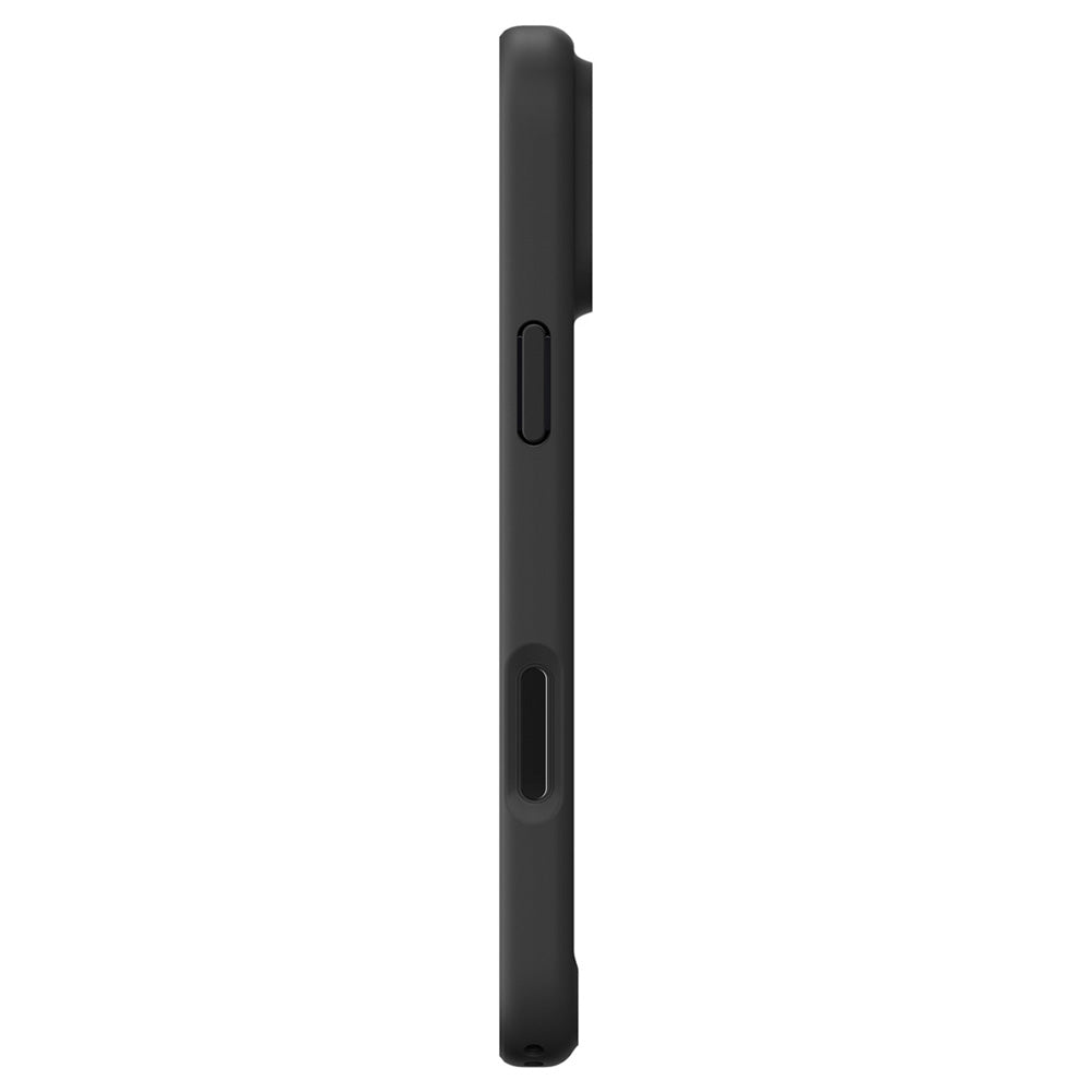 Etui MagSafe do Apple iPhone 18 Pro Max / 17 Pro Max, Spigen, Ultra Hybrid, Czarny Pomarańczowy Satynowy ACS12125