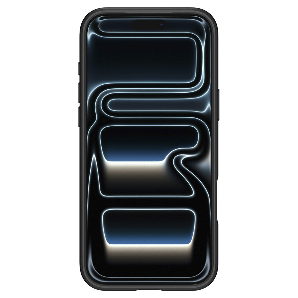 Etui MagSafe do Apple iPhone 18 Pro Max / 17 Pro Max, Spigen, Ultra Hybrid, Czarny Pomarańczowy Satynowy ACS12125