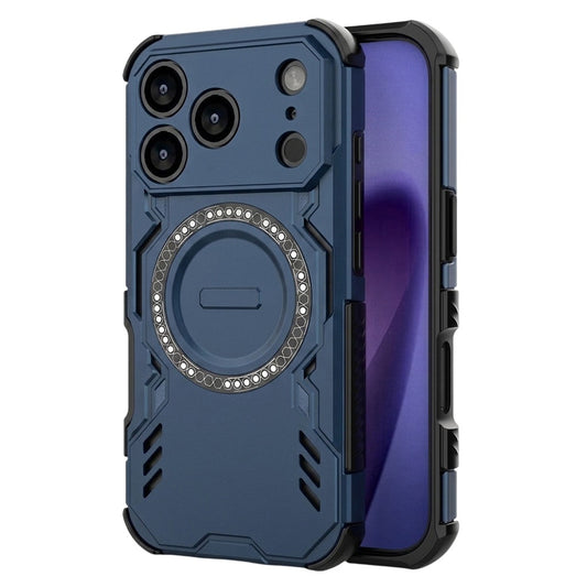 MagSafe Case for Apple iPhone 18 Pro Max / 17 Pro Max, Techsuit, ArmorMag, Blue