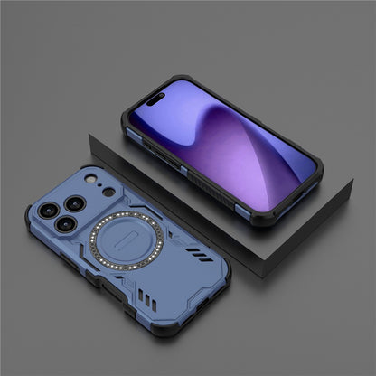 MagSafe Case for Apple iPhone 18 Pro Max / 17 Pro Max, Techsuit, ArmorMag, Blue
