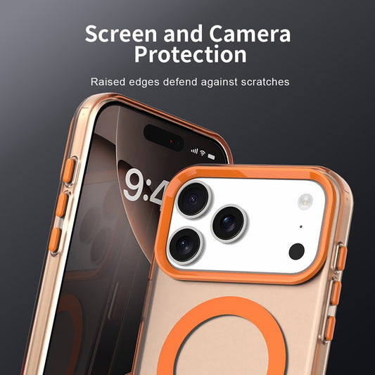 Etui MagSafe do Apple iPhone 18 Pro Max / 17 Pro Max, Techsuit, CandyCase, Pomarańczowe