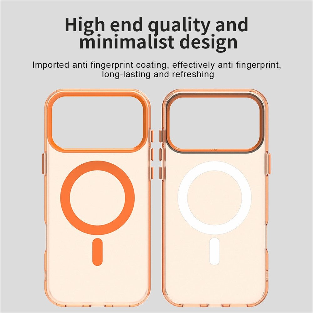 MagSafe Case for Apple iPhone 18 Pro Max / 17 Pro Max, Techsuit, CandyCase, Orange